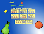 Fruit splat coins 